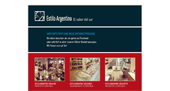Desktop Screenshot of estiloargentino.com